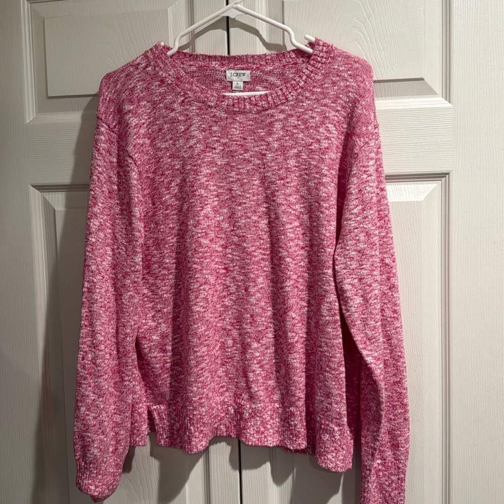 NWT, j.Crew factory beach crewneck sweater, Large.